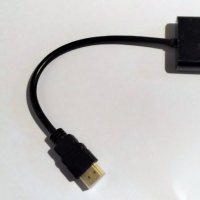 Нов HDMI към VGA адаптер за Xbox PS4 PC Лаптоп TV Box Проектор
