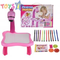 Детски проектор за рисуване с маркери 2 в 1 розов и син, снимка 6 - Рисуване и оцветяване - 39843690