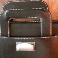 чанта бизнес черна с изтеглящи се дръжки красив дизайн чисто нова, снимка 3 - Чанти - 34721160