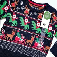 Коледен пуловер 🎄🎅, снимка 2 - Детски пуловери и жилетки - 38348850