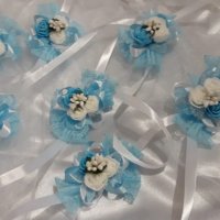 Комплект за Кръщене в синьо, снимка 4 - Подаръци за кръщене - 26220798