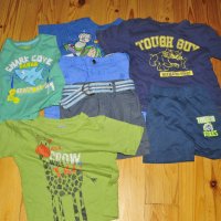 Дрехи за момче 0м-24м- тениски, бодита, дънки, суитшърти, снимка 12 - Комплекти за бебе - 43413037