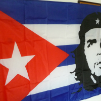 Куба знаме острова на свободата Че Гевара Фидел Кастро Хавана, снимка 2 - Други ценни предмети - 36533638