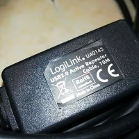 logilink-usb cable usb 10m germany 0504211654, снимка 8 - Кабели и адаптери - 32434707