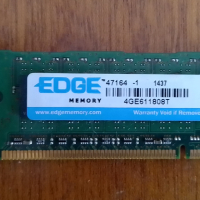 Рам памет EDGE 4GB DDR3 10700 1333 MHz
EDGE , снимка 1 - RAM памет - 44921004