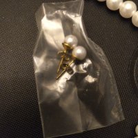 Руски лот с перли и позлата , снимка 2 - Бижутерийни комплекти - 32722843