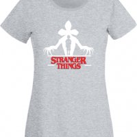 Дамска Тениска Stranger Things 6,Филм,Сериал,, снимка 5 - Тениски - 37315050