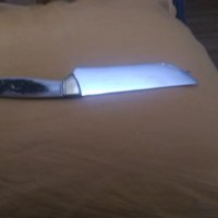 Нож ръчна изработка еленов рог дръжка, снимка 5 - Ножове - 35326418