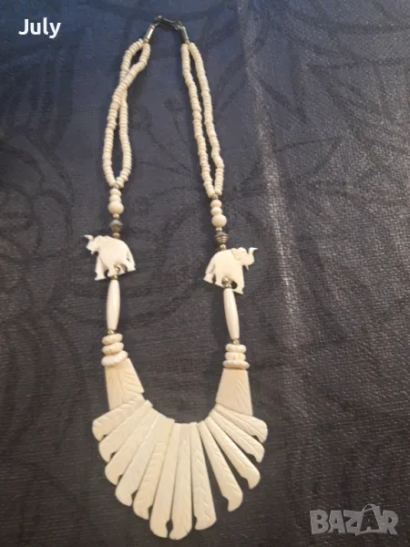 Колие от слонова кост , снимка 1