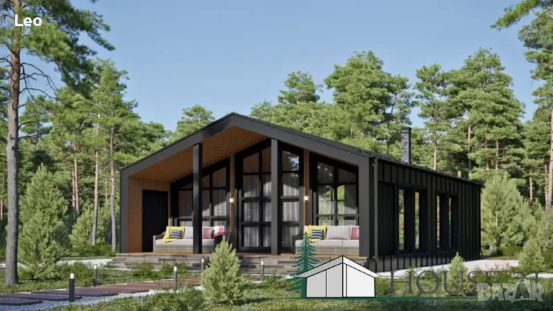 Проекти на рамкови къщи., снимка 1