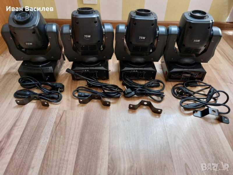 75W Mini SPOT LED Moving Head, DJ осветление, снимка 1