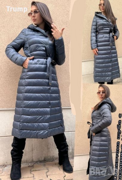 Елегантна олекотена шуба, снимка 1