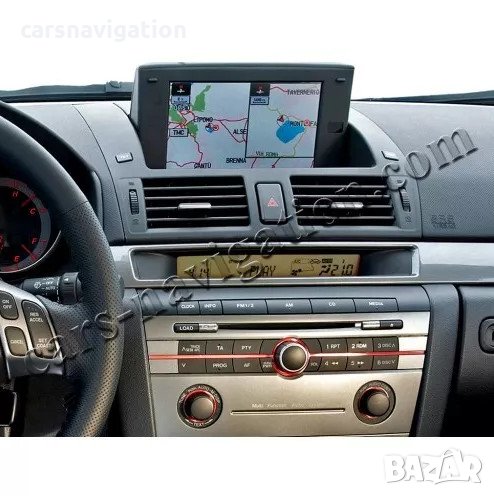 Карти диск за навигация Mazda Мазда 3 5 6 GGI CX RX-8 България Eвропа, снимка 1