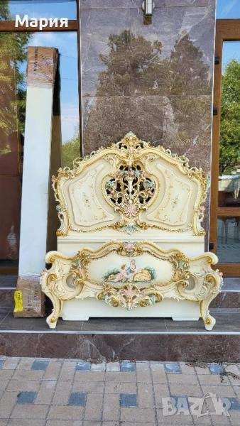 Италианско бароково легло 01900, снимка 1