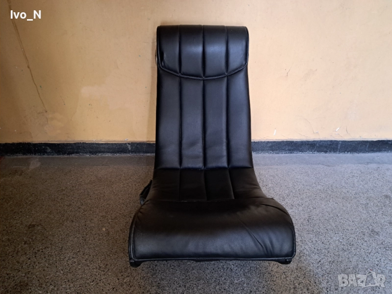 Люлеещ кожен стол., снимка 1