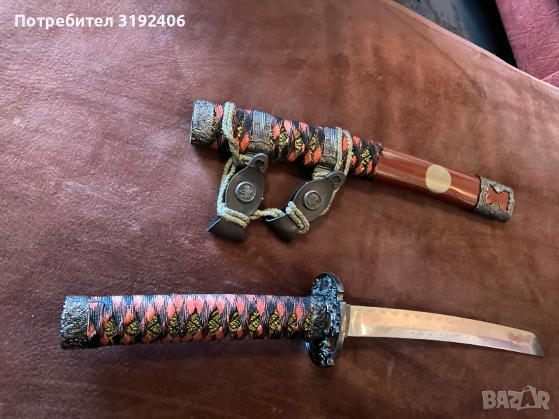 Изключително красив японски самурайски меч, снимка 1