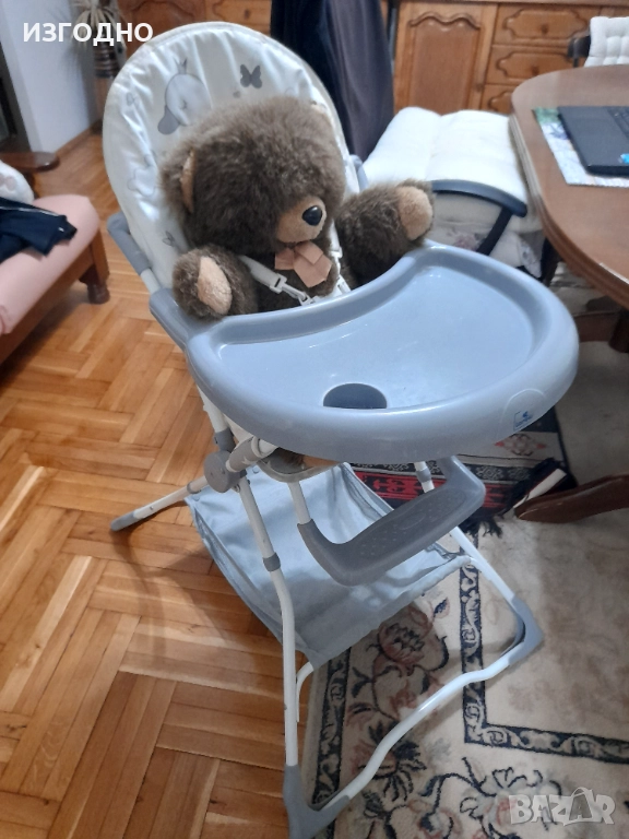 60 % ПО-ЕВТИНО ДЕТСКО СТОЛЧЕ ЗА ХРАНЕНЕ ЛОРЕЛИ И НОВА ТОАЛЕТНА, снимка 1