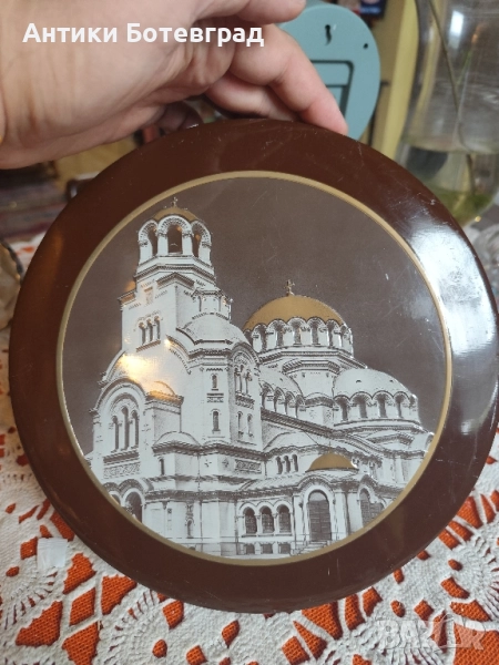 Ретро кутия от шоколадови бонбони соц, снимка 1