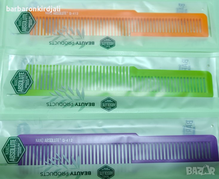 ➡️ Получихме 🎉 НОВО НОВО НОВО 📢 Гребени цветни Absolute  ➡️ Бяло, Зелено, Оранжево, Лила, снимка 1