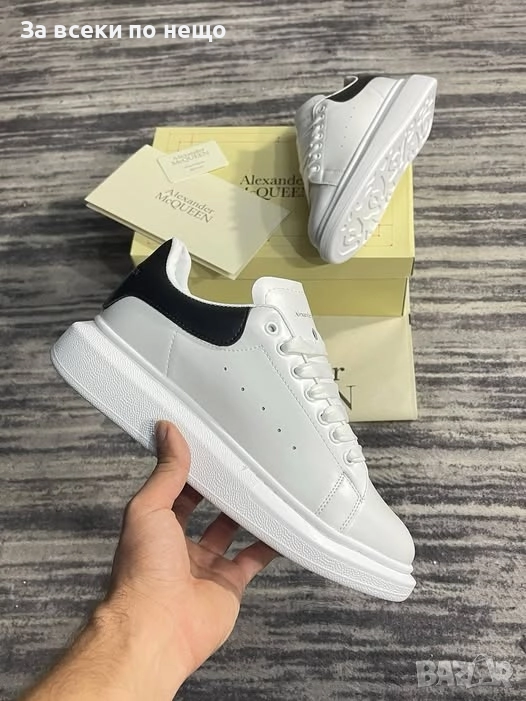 Alexander McQueen Дамски Бели Маратонки👟Дамски Спортни Обувки В Бял Цвят Код P1631, снимка 1