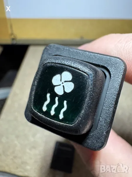 ГАЗ 3307 БУТОН ВЕНТИЛАТОР ОТОПЛЕНИЕ / ПАРНО СССР НОВ ОРИГИНАЛЕН, снимка 1