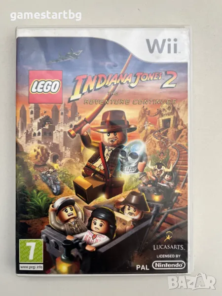 LEGO Indiana Jones 2: The Adventure Continues за Wii, снимка 1