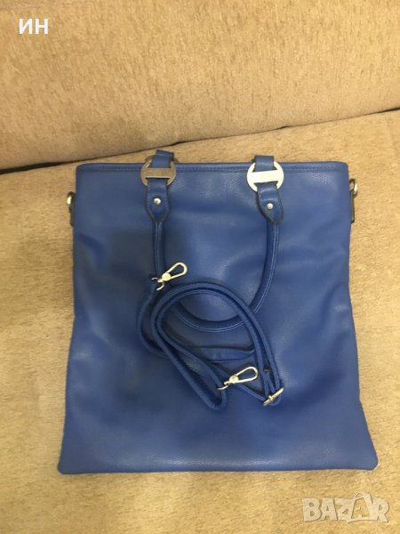 Дамска чанта в синьо, снимка 1