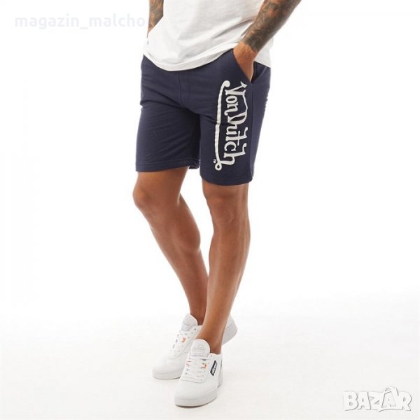 МЪЖКИ КЪСИ ПАНТАЛОНИ - Von Dutch V-Diffusion Shorts; размери: M и L, снимка 1
