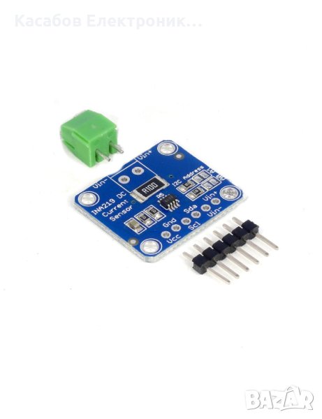 Mодул за измерване на ток и напрежение INA219 I2C, снимка 1