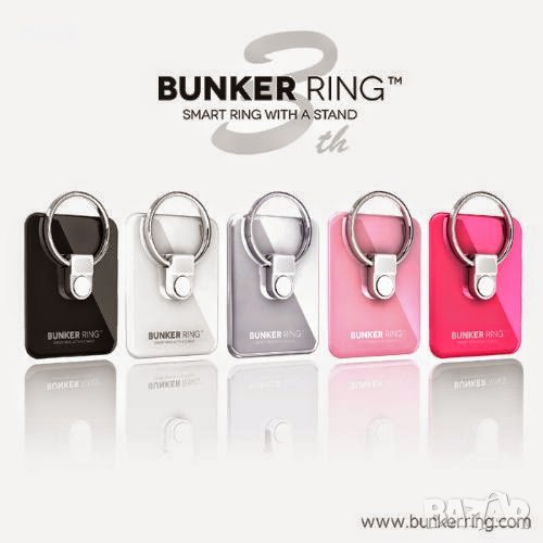 Пръстен/Стойка Bunker Ring, държач за мобилни телефони и таблети dltrxz, снимка 1