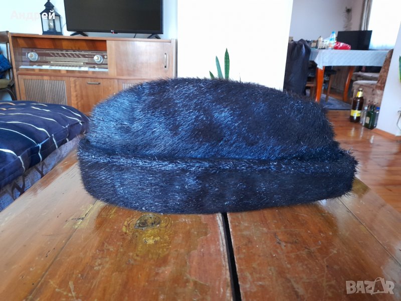 Стара кожена шапка #2, снимка 1