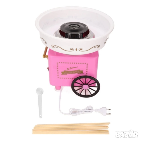 Ретро домашна машина за захарен памук, снимка 1