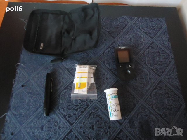 Апарат за измерване на кръвната захар (глюкомер) ACCU CHEK Active, снимка 1