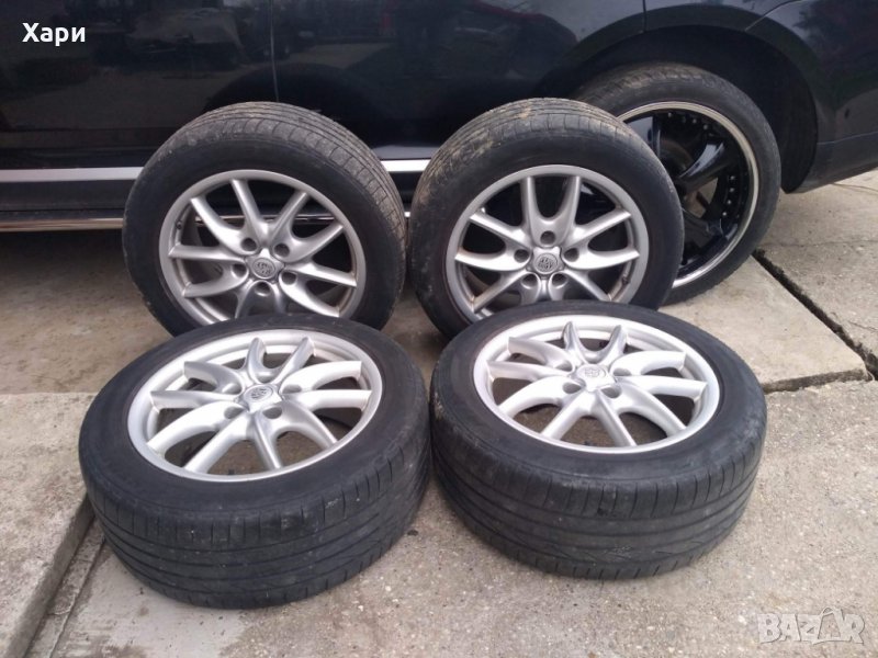 джанти с гуми за порше, снимка 1