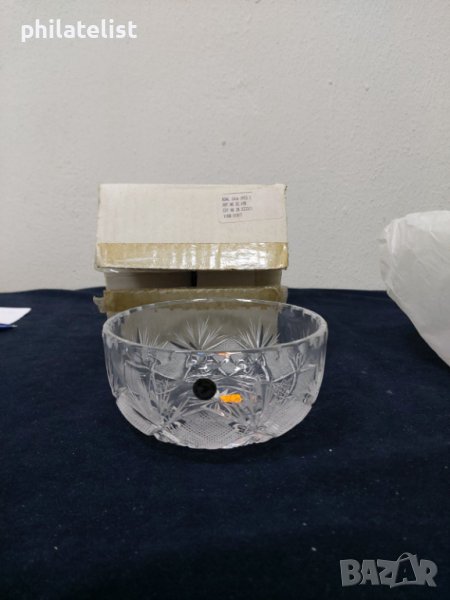 Кристална купа 12 см, снимка 1