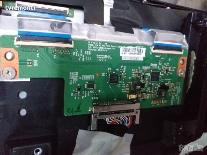 TCon BOARD LG display Co LTD MODEL V14 TM120 Control_Ver1.4B P/N 6870C-0469A, снимка 1