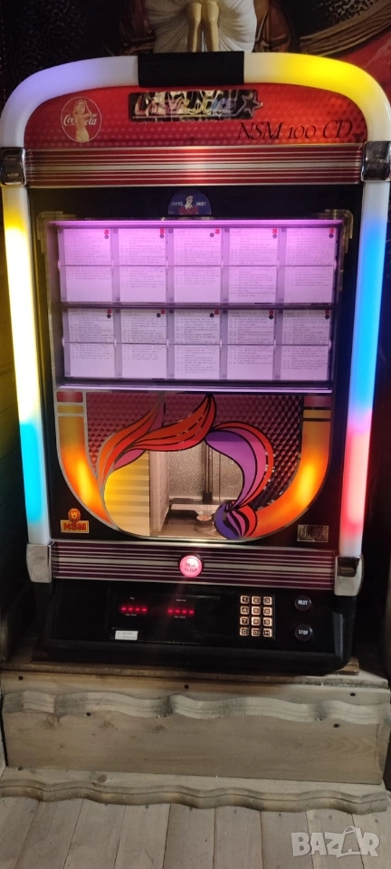 ! УНИКАТ! Оригинален ретро на 100 CD ДЖУБОКС 1989 г. , снимка 1