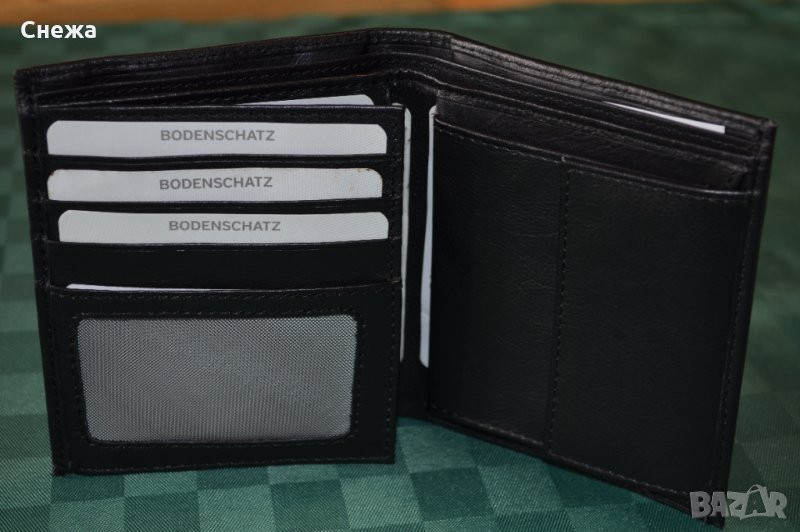 Bodenschatz Catania 8-286 СА вертикален портфейл до 14 карти, снимка 1