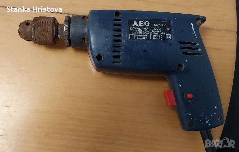 Бормашина AEG SB-2 -330., снимка 1
