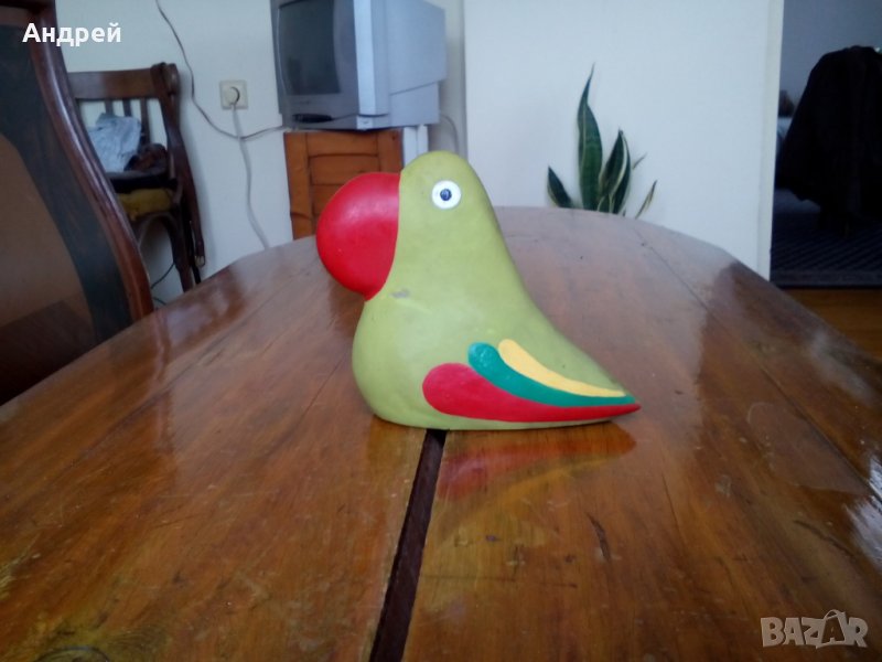 Стара играчка папагал #3, снимка 1