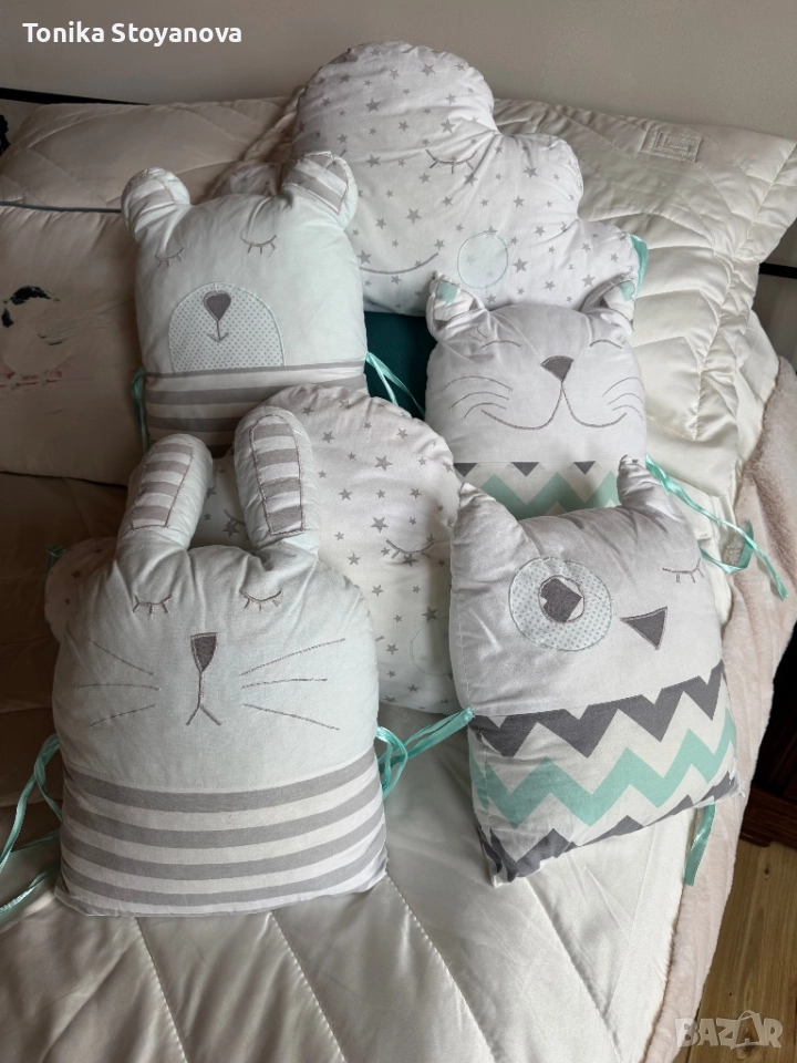 Обиколник / възглавници за детска кошара, снимка 1