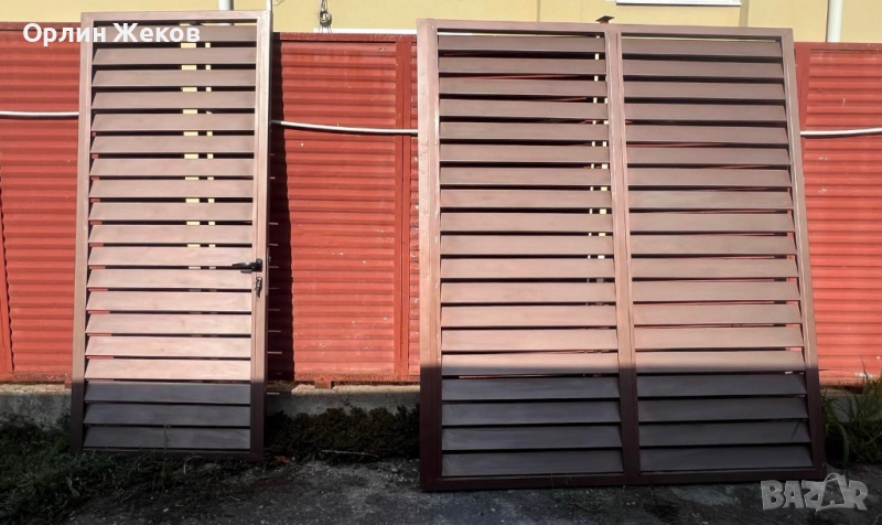 портална метална врата, снимка 1