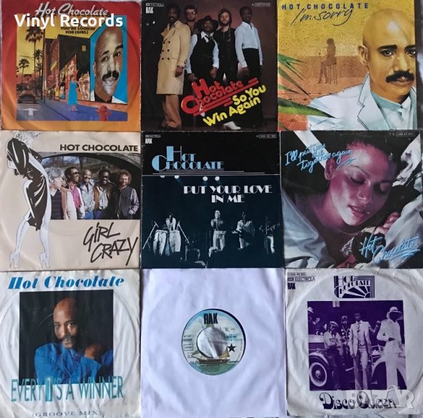 Грамофонни плочи Hot Chocolate 7" Collection, снимка 1