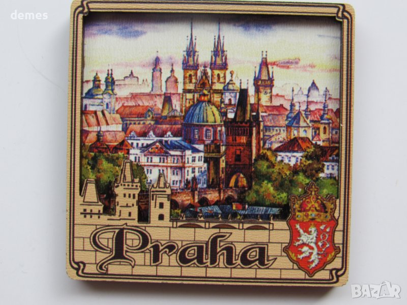 Магнит 3D от Прага , Чехия -31, снимка 1