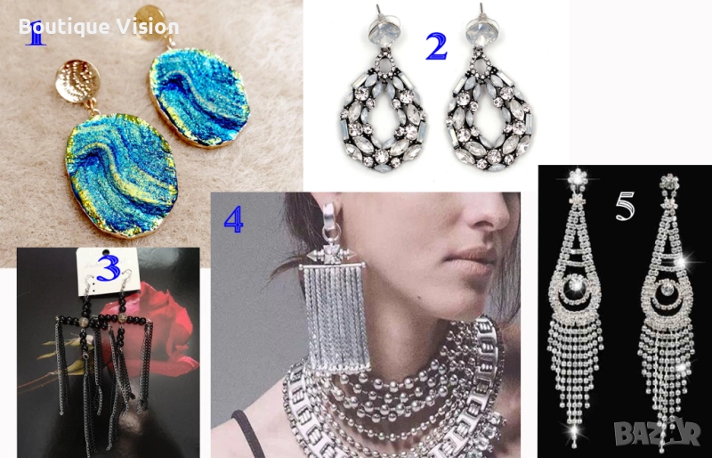 Ново! Обици различни видове, снимка 1