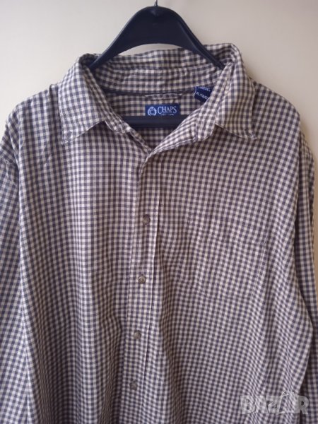 Chaps - 100% оригинална мъжка XL - XXL риза  с дълъг ръкав, снимка 1