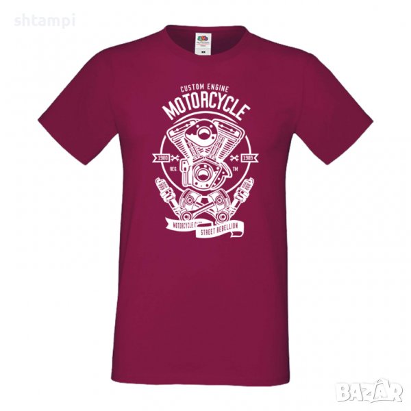 Мъжка тениска Custom Engine,Персонализиран двигател,Изненада,Подарък,Празник , снимка 1