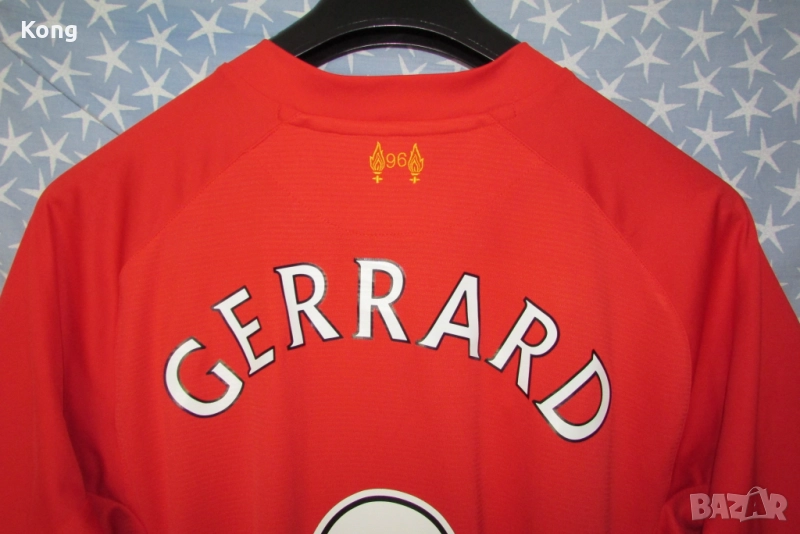 винтидж фланелка Adidas Chelsea футболна тениска Liverpool Gerrard Челси ЦСКА Адидас Ливърпул, снимка 1