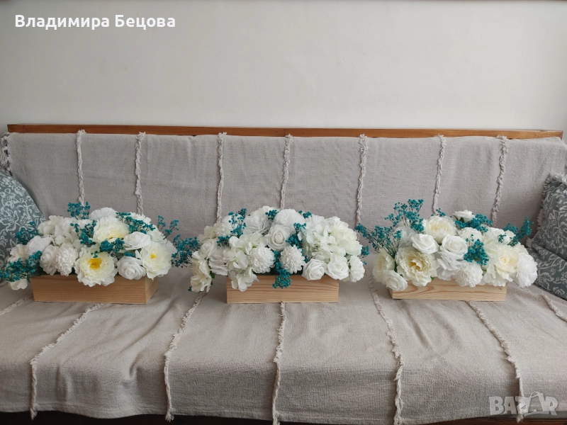 Украса за сватбена маса, снимка 1