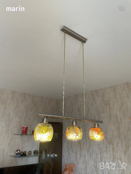 Продавам комплект полилеи, абажури, снимка 1